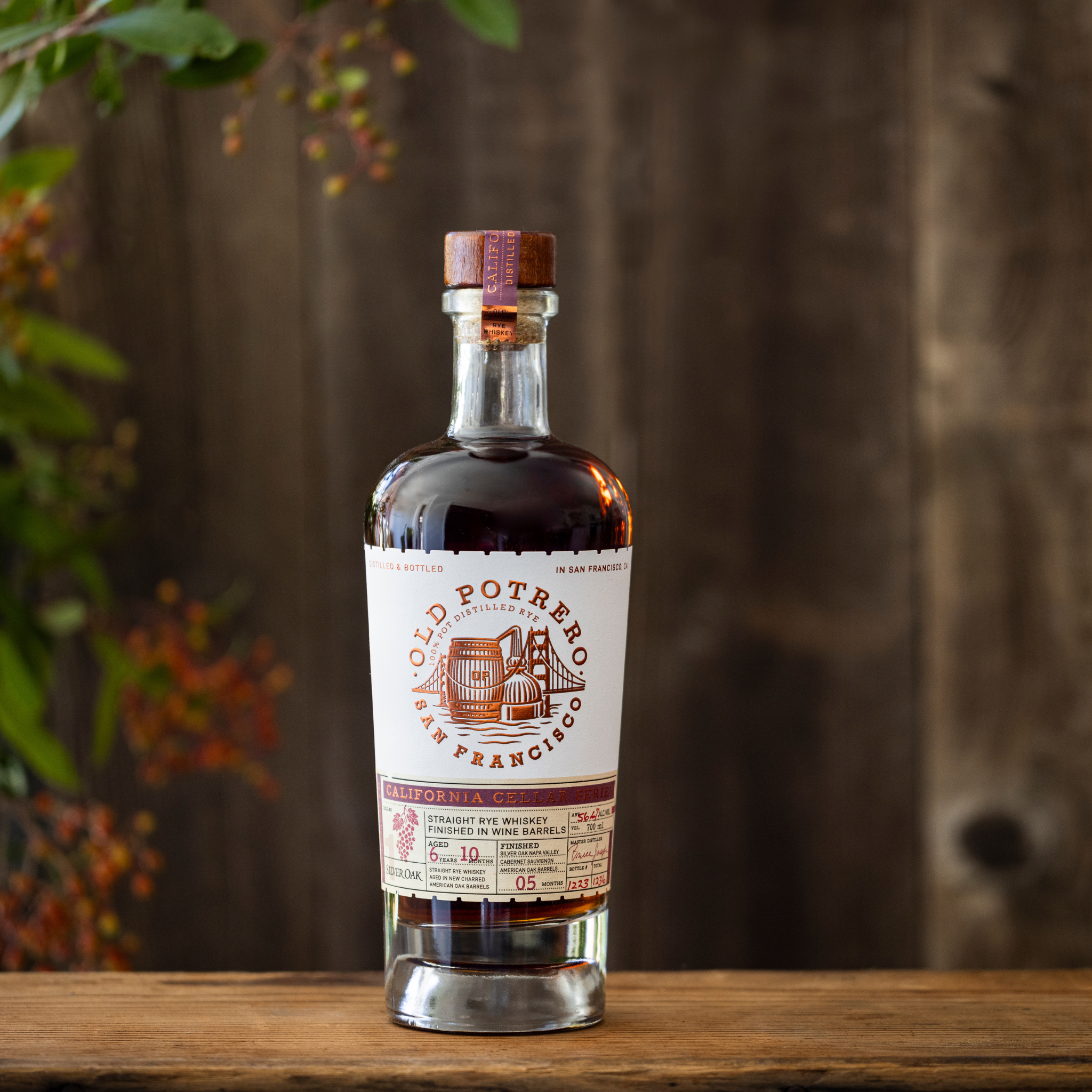 California Cellar Series #01 Silver Oak Finish